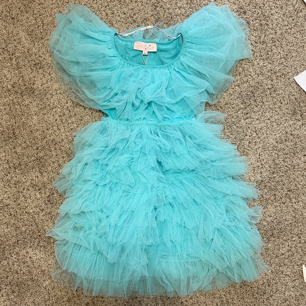 Tutu Du Monde Aqua Tulle Dress